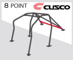 Hyundai Genesis Coupe Roll Cages - Cusco - D1 Chromoly 8pt - `10-`15
